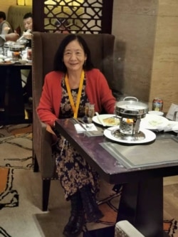 上海台湾研究会研究员周忠菲。(周忠菲提供)