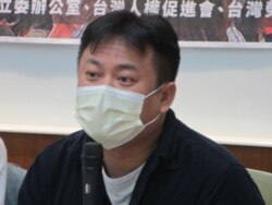 台湾执政党民进党立委洪申翰(美国之音张永泰拍摄) Hong shen-han Taiwan DPP legislator