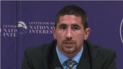 时任外交政策理事会亚洲安全研究部主任的杰夫·史密斯(Jeff Smith)(美国之音黎堡2016年9月28日拍摄)