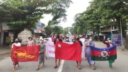 ရန်ကုန်မှာ အမျိုးသမီးတွေဦးဆောင်ပြီး ဆန္ဒပြချီတက် ရန်ကုန်မှာ အမျိုးသမီးတွေဦးဆောင်ပြီး ဆန္ဒပြချီတက်