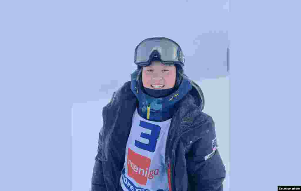 美国自由式滑雪奥运选手凯·欧文斯(照片由凯·欧文斯提供)