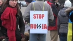 Про Волноваху нагадали під Білим домом Про Волноваху нагадали під Білим домом