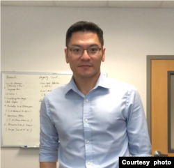 位于美国德州山姆休斯顿州立大学的政治系副教授翁履中(照片提供:翁履中)