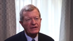 VOA专访前美驻华大使博卡斯 VOA专访前美驻华大使博卡斯