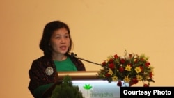 ကျားမရေးရာတန်းတူညီမျှရေးကွန်ယက် ရဲ့ညွန်ကြားရေးမှူး ဒေါ်မေစပယ်ဖြူ