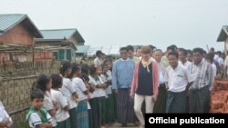 မြန်မာနိုင်ငံဆိုင်ရာ အထူးကိုယ်စားလှယ် Ms. Christine Schraner Burgener ရဲ့ ရခိုင်ပြည်နယ် ခရီးစဉ် (MOI Webportal Myanmar)