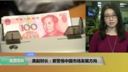 VOA连线(易林):美副财长:要警惕中国市场发展方向 VOA连线(易林):美副财长:要警惕中国市场发展方向