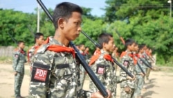 မြင်းခြံနယ်က ကာကွယ်ရေးအဖွဲ့ ကလေးစစ်သား အသုံးပြုနေသလား
 ယခင်မှတ်တမ်းရုပ်ပုံ | မြင်းခြံဒေသခံကာကွယ်ရေး (PDF) တပ်ဖွဲ့ဝင်များ