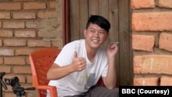 生活在马拉维的“黑人祝福”视频拍摄者卢克(BBC授权使用)