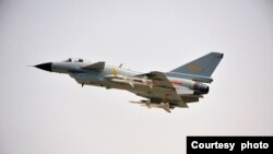 中国解放军歼-10战机。(照片来源:台湾国防部网站)