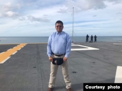 台湾军事专家施孝玮。(施孝玮提供)