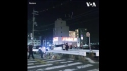 日本民众悼念前首相安倍  日本民众悼念前首相安倍