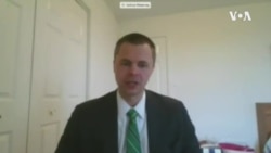 传统基金会非洲问题学者梅瑟维(Joshua Meservey)2020年5月8日在USCC作证 传统基金会非洲问题学者梅瑟维(Joshua Meservey)2020年5月8日在USCC作证