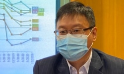 香港浸会大学政治及国际关系学系副教授陈家洛。 (美国之音/汤惠芸)