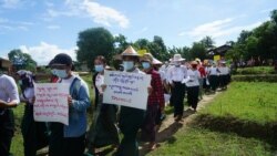 ရန်ကုန်ဆန္ဒပြပွဲ ကျဲ၊ နယ်ဆန္ဒပြပွဲများ အားကောင်းဆဲ ရန်ကုန်ဆန္ဒပြပွဲ ကျဲ၊ နယ်ဆန္ဒပြပွဲများ အားကောင်းဆဲ