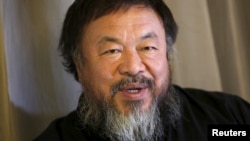 中国异议艺术家艾未未(资料照片)