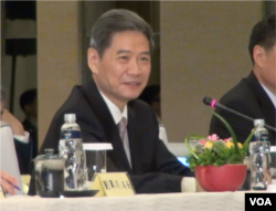 中国国台办主任张志军(美国之音张佩芝拍摄)