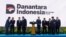 Peluncurkan Badan Pengelola Investasi (BPI) Daya Anagata Nusantara (Danantara) Indonesia di Istana Kepresidenan Jakarta, Senin, (24/2). (biro Setpres )