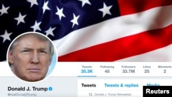 သမ္မတ Trump ရဲ့ Twitter