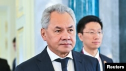 资料照 - 2024年9月12日,俄罗斯安全委员会秘书谢尔盖·绍伊古在俄罗斯圣彼得堡。