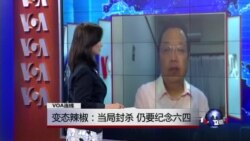VOA连线:变态辣椒:当局封杀我,仍要纪念六四 VOA连线:变态辣椒:当局封杀我,仍要纪念六四