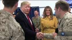 Як президент Трамп несподівано завітав до Іраку, аби зустрітися із військовими США. Відео Як президент Трамп несподівано завітав до Іраку, аби зустрітися із військовими США. Відео