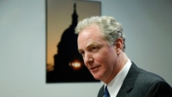 资料照:民主党联邦参议员范.荷伦(Sen. Chris Van Hollen, D-MD)