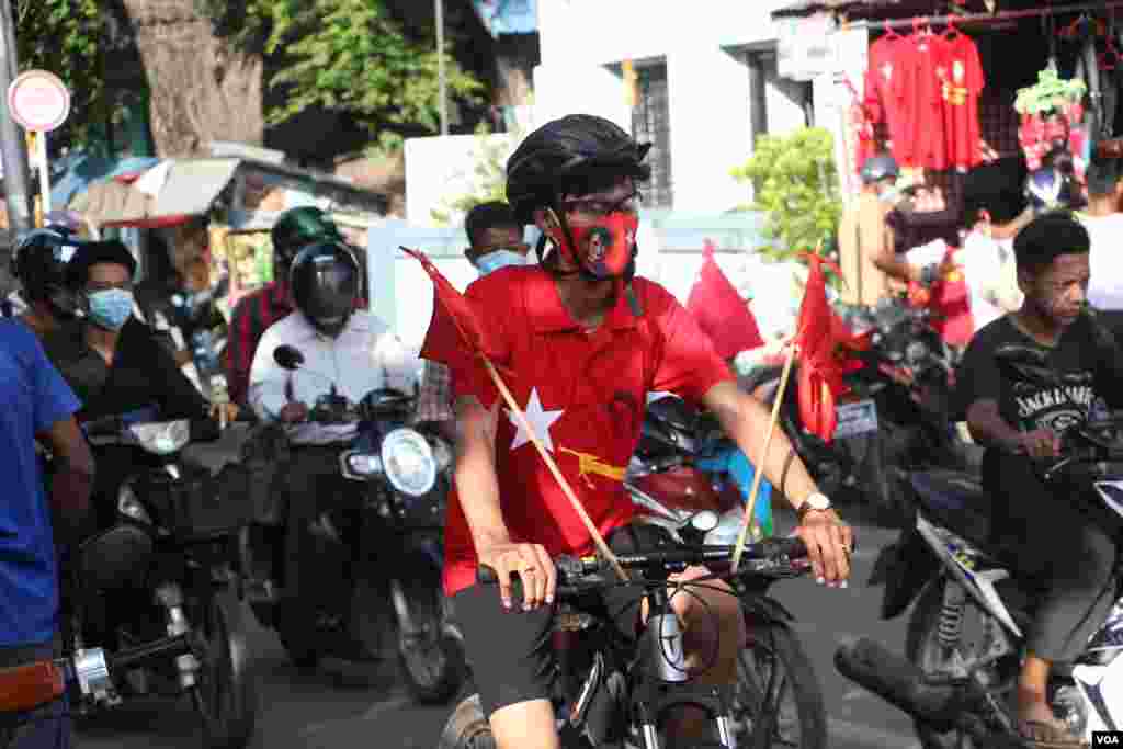  မန္တလေးမြို့တွင်းတွေ့ရတဲ့ ၂၀၂၀ အထွေထွေရွေးကောက်ပွဲလှုပ်ရှားမှု မြင်ကွင်း။ (စက်တင်ဘာ ၀၈၊ ၂၀၂၀)