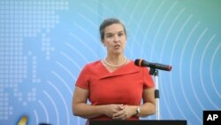 资料照:美国务院主管澳大利亚、新西兰和太平洋岛国事务的副助理国务卿孙晓雅(Sandra Oudkirk)将出任美国在台协会驻台北办事处处长。