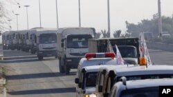 联合国援助物资卡车