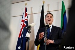 资料照:澳大利亚国防部长理查德·马尔斯(Richard Marles)