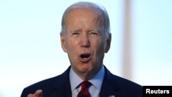 美国总统拜登2022年8月1日宣布美国打死了基地组织头目扎瓦西里。(路透社)