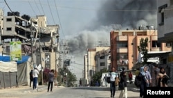 以色列持续轰炸了加沙和贝鲁特南部郊区,停火协议遥遥无期。(路透社:2024年11月1日)