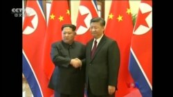 တရုတ်သမ္မတနဲ့ မြောက်ကိုရီးယားခေါင်းဆောင် တွေ့ဆုံ တရုတ်သမ္မတနဲ့ မြောက်ကိုရီးယားခေါင်းဆောင် တွေ့ဆုံ