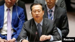 资料照:中国外交部副部长马朝旭