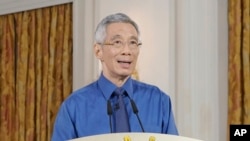 新加坡总理李显龙(2020年4月)