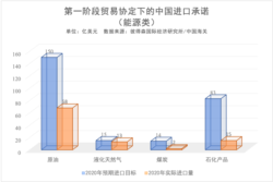 第一阶段贸易协定下的中国进口承诺(能源类)