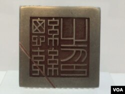 总统印照（美国之音齐勇明拍摄）