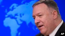 资料照:美国国务卿蓬佩奥