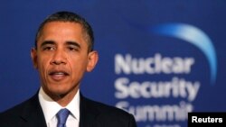 美国总统奥巴马在韩国首尔出席核安全峰会(2012年3月25日)