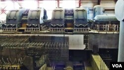 俄罗斯沃罗涅日核电站新建机组。沃罗涅日核电站新建机组与中国田湾核电站机组相似。沃罗涅日核电站的许多工程师也曾参与田湾核电站的建设。(美国之音白桦)