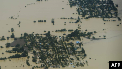 ၂၀၁၅ တုန်းက စစ်ကိုင်းတိုင်း၊ကလေးမြို့ ရေကြီးနေပုံ