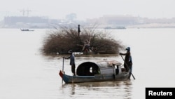 柬埔寨的水上人(路透社资料照)