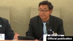 လူ့အခွင့်အရေး လှုပ်ရှားမှုအဖွဲ့တခုဖြစ်တဲ့ ညီမျှခြင်းမြန်မာရဲ့ ဒါရိုက်တာ ဦးအောင်မျိုးမင်း