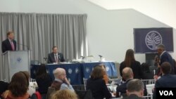 Peace and Conflict in Burma ဆွေးနွေးပွဲအတွင်း VOA မေးမြန်းစဉ်