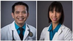 VOA phỏng vấn Bác sĩ Tiền Võ và Y sĩ Vy Nguyễn, Trung tâm Y khoa Võ, Calexico, California. VOA phỏng vấn Bác sĩ Tiền Võ và Y sĩ Vy Nguyễn, Trung tâm Y khoa Võ, Calexico, California.