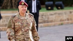 现年60岁的黎巴嫩军队总司令约瑟夫·奥恩,可望成为该国下一任总统,这也将终结逾两年的总统职位空缺。(法新社:2024年12月16日)