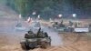 Фото для ілюстрації: танки та бойові машини США, Італії, Канади та Польщі на навчаннях НАТО в Латвії, 2021 рік
