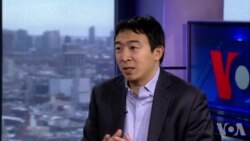 华裔美国总统参选人接受VOA专访 (完整版) 华裔美国总统参选人接受VOA专访 (完整版)