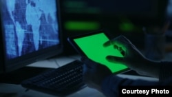 资料照片:黑客入侵示意图。